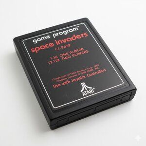 Vintage Atari Game Program Space Invaders CX-2632
